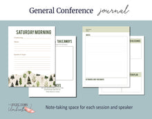 Load image into Gallery viewer, October 2024 General Conference Journal Packet and Workbook
