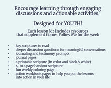 Load image into Gallery viewer, April 28- May 4 - LDS Youth Lesson Helps | Youth Sunday School | Doctrine and Covenants 41-44- Come Follow Me, &quot;My Law to Govern My Church&quot;
