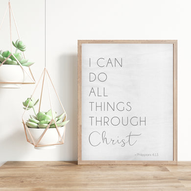 I can do all things through Christ - Philippians 4:13 - LDS youth theme from 2023 