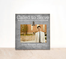 Load image into Gallery viewer, Called to Serve LDS Missionary Frame for Elder, Mission Farewell, Mission Homecoming, Missionary Mom Gift
