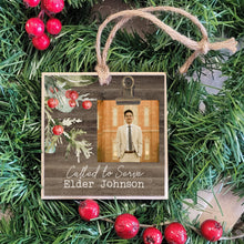 Load image into Gallery viewer, Missionary Christmas Photo Ornament CS02
