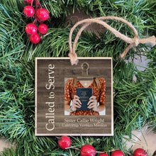 Load image into Gallery viewer, Called to Serve Missionary Christmas Ornament CS03
