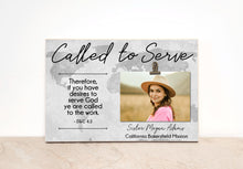 Load image into Gallery viewer, personalized picture frame for lds sister missionary
