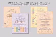 Load image into Gallery viewer, 2023 YW Bulletin Board - &quot;I Can Do All Things Through Christ&quot;
