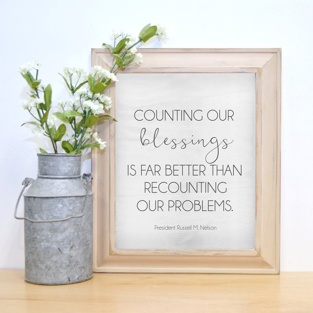 counting your blessings printable 