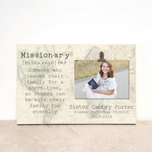 Load image into Gallery viewer, lds sister missionary photo frame

