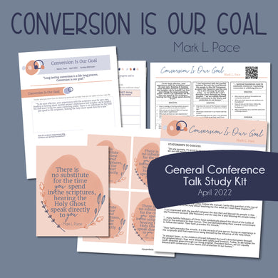 Conversion Is Our Goal