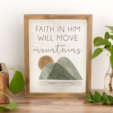Load image into Gallery viewer, faith in him will move mountains printable quote from president nelson
