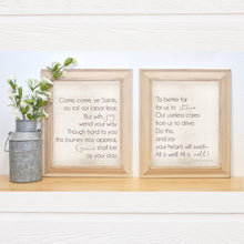 Load image into Gallery viewer, come come ye saints LDS farmhouse printable
