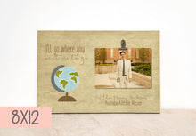Load image into Gallery viewer, I&#39;ll Go Where You Want Me to Go; LDS Missionary Personalized Plaque, Missionary Farewell
