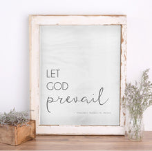 Load image into Gallery viewer, let god prevail farmhouse printable
