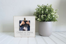 Load image into Gallery viewer, Mini Photo Frame for Sister Missionary Called to Serve, Missionary Farewell Decor, Missionary Mom Gift
