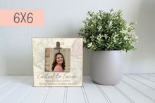 Load image into Gallery viewer, Mini Photo Frame for Sister Missionary Called to Serve, Missionary Farewell Decor, Missionary Mom Gift
