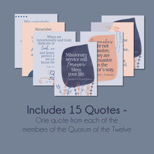 Load image into Gallery viewer, Printable general conference quotes 
