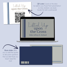 Load image into Gallery viewer, &quot;Lifted Up upon the Cross&quot; by Jeffrey R. Holland - October 2022 General Conference Study Kit
