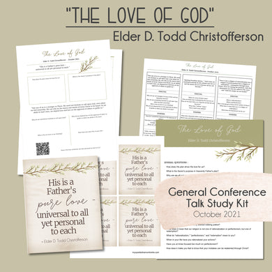 the love of god d. todd christofferson