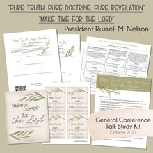 Load image into Gallery viewer, pure truth pure doctrine of christ pure revelation study guide from president nelson october 2021 general conference 
