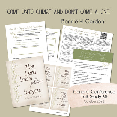 Bonnie H Cordon - Come Unto Christ and DON