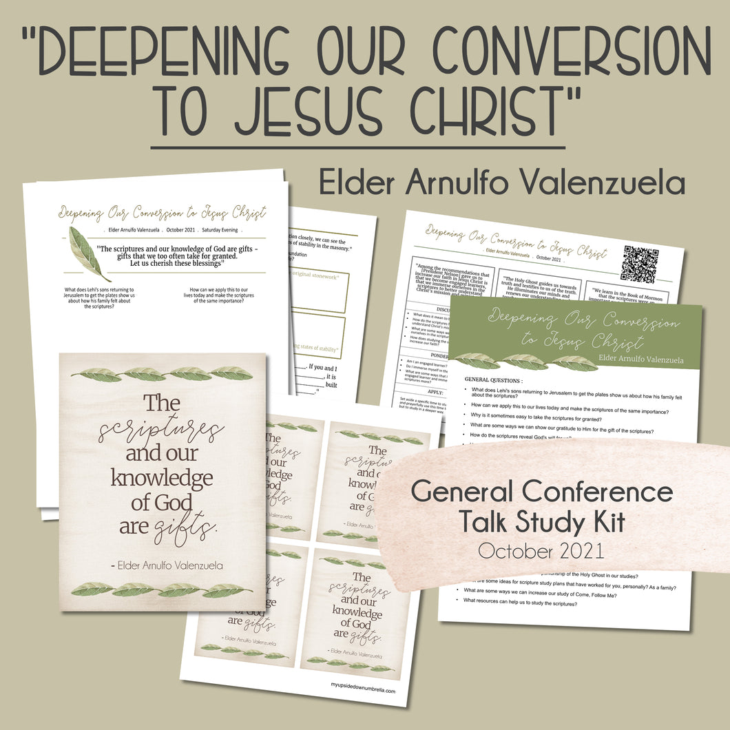 Relief Society Study Guide and Lesson Helps - Deepening Our Conversion to Jesus Christ, Arnulfo alenzuela