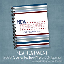 Load image into Gallery viewer, New testament come follow me 2023 study journal
