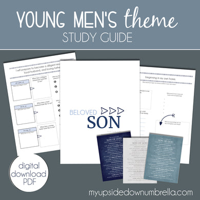 lds ym theme study guide for aaronic priesthood holders