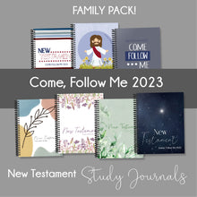 Load image into Gallery viewer, New Testament Study Journal | Come Follow Me 2023 | Leaves
