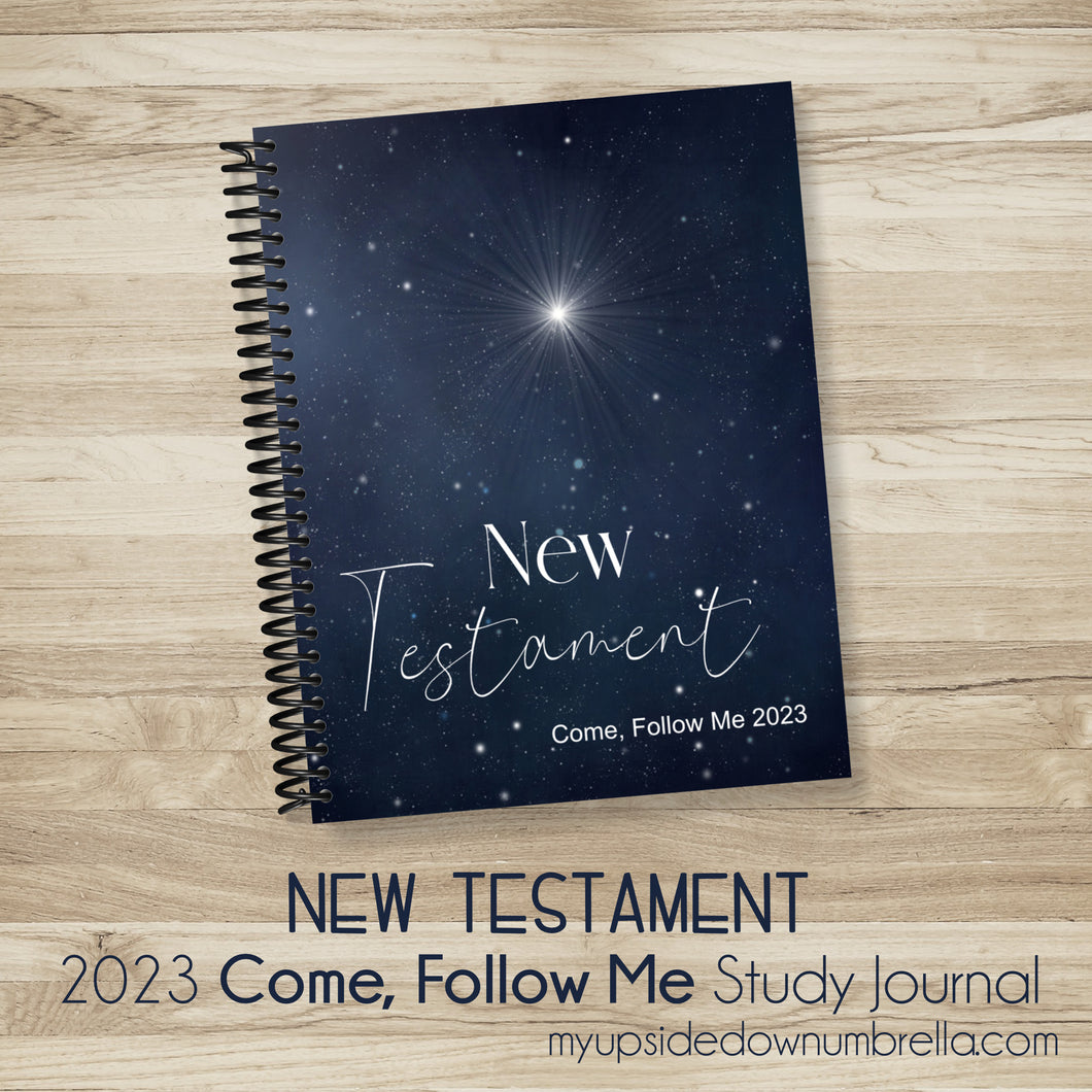a new star new testament study guide for come follow me 2023, for young men, young women, adults, children